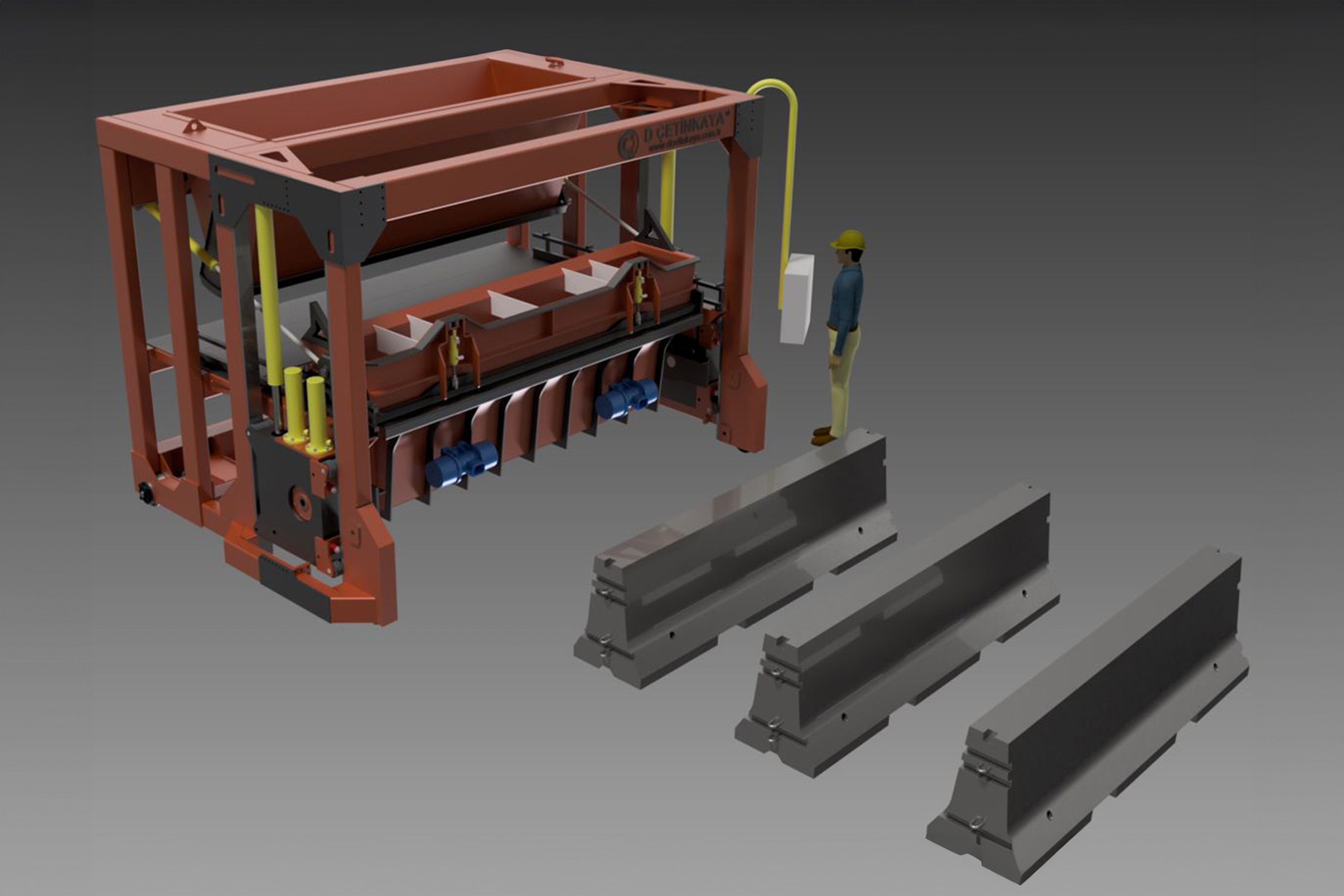 DOSER SERIES L2000 Barrier - U Channel Machine