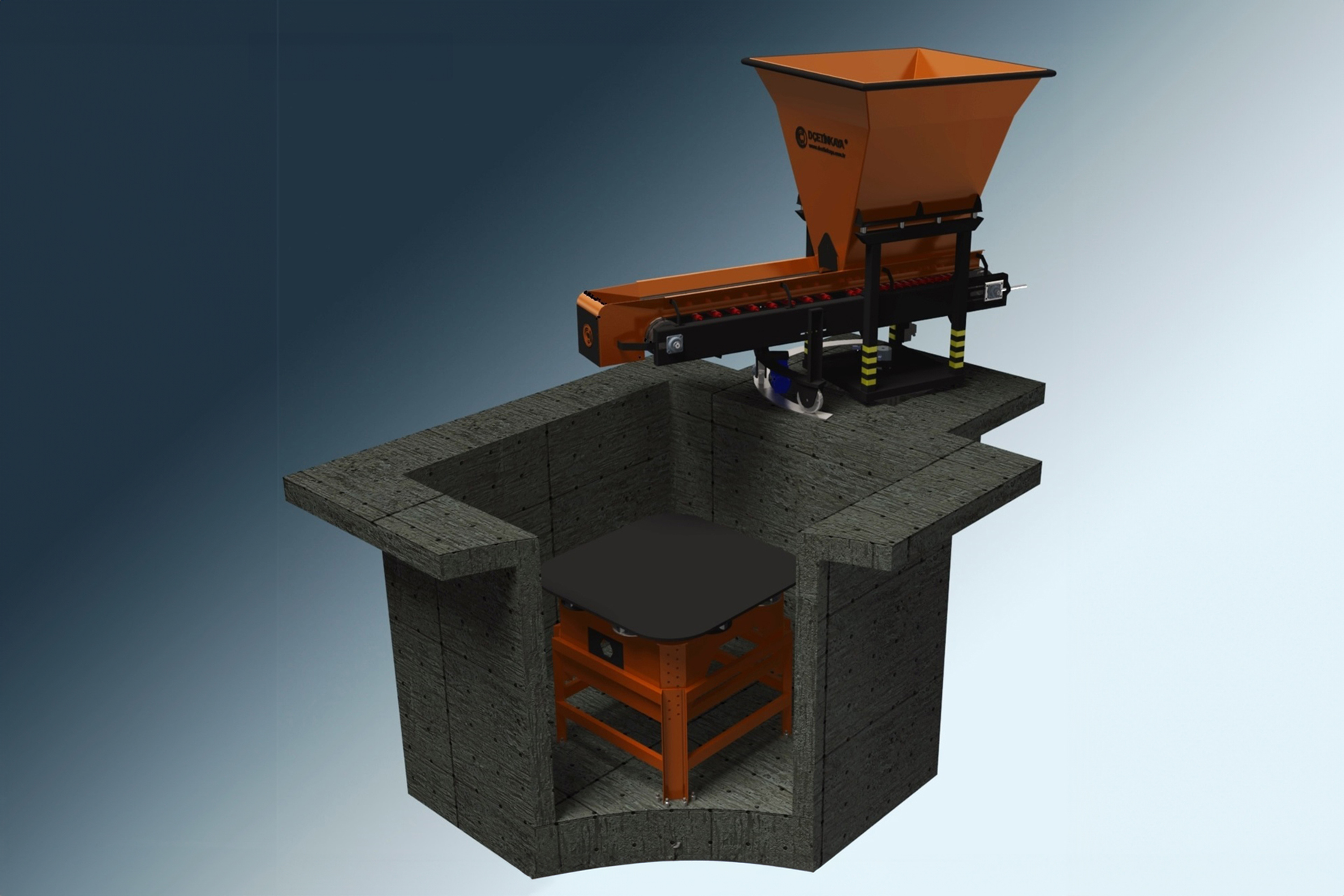 Precast Base Element Machine